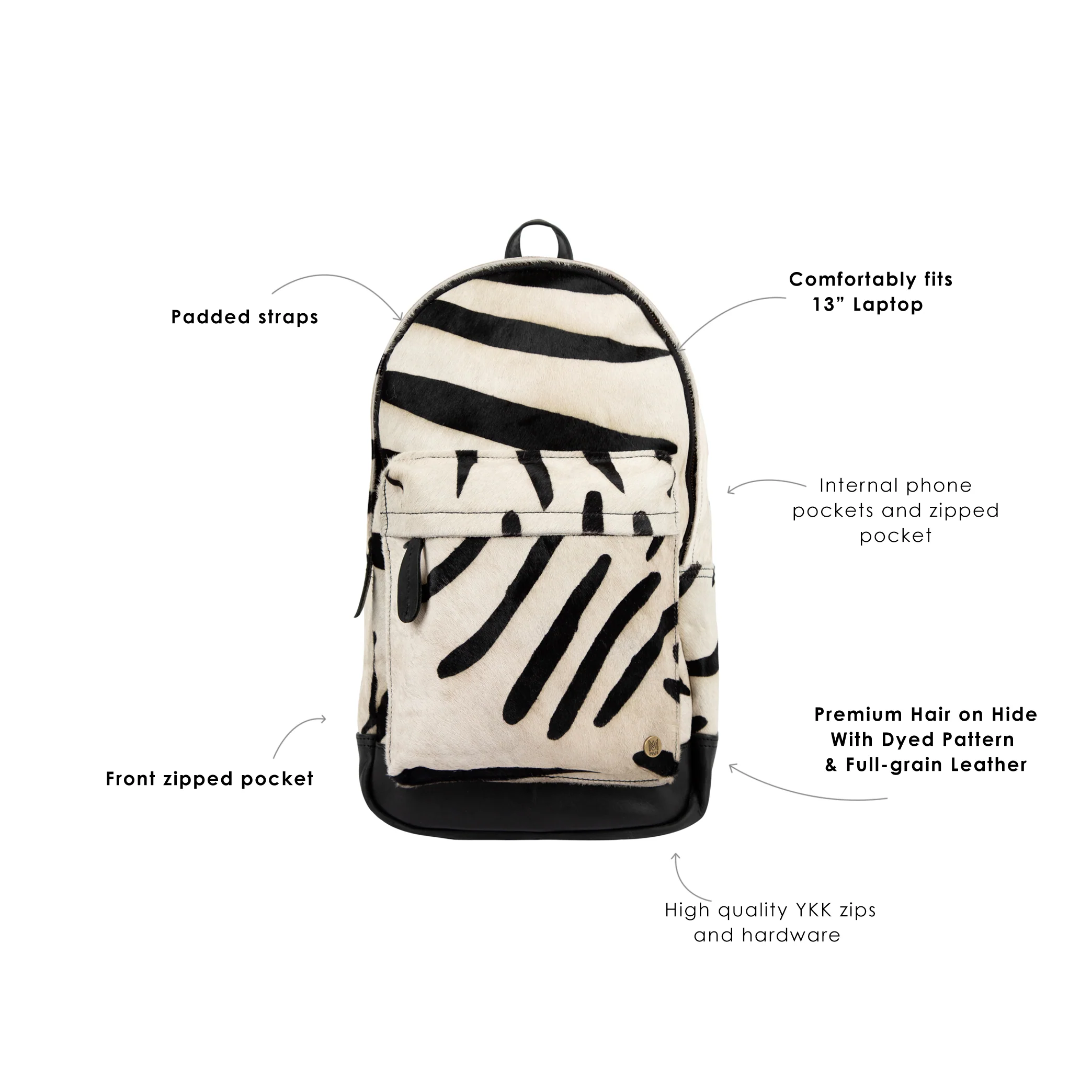 The Classic Cowhide Backpack - Image 4