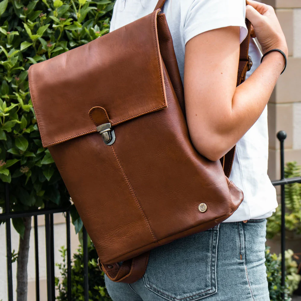 Custom Branded Leather Backpacks - Image 26