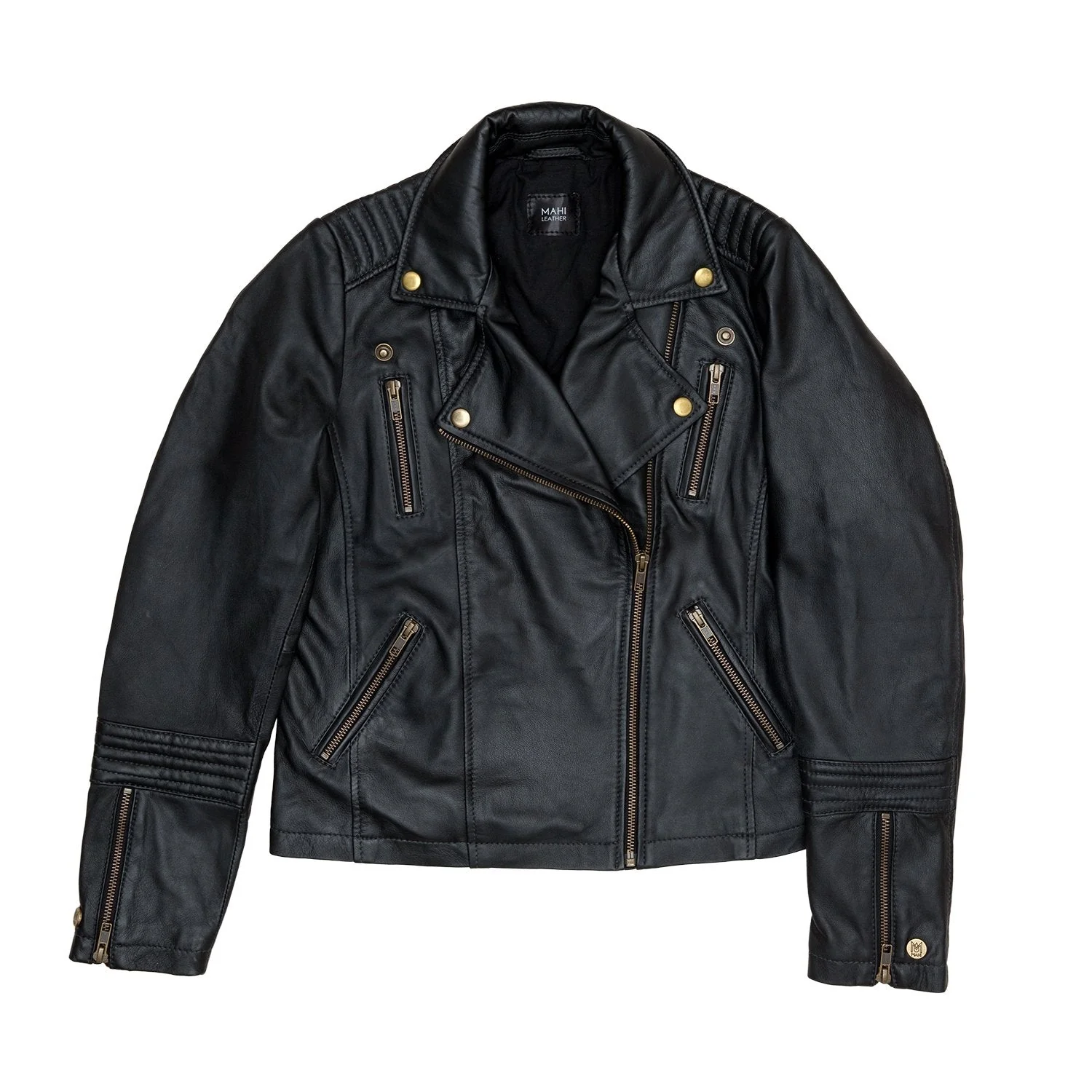 Bespoke Branded Leather Jacket - Image 4