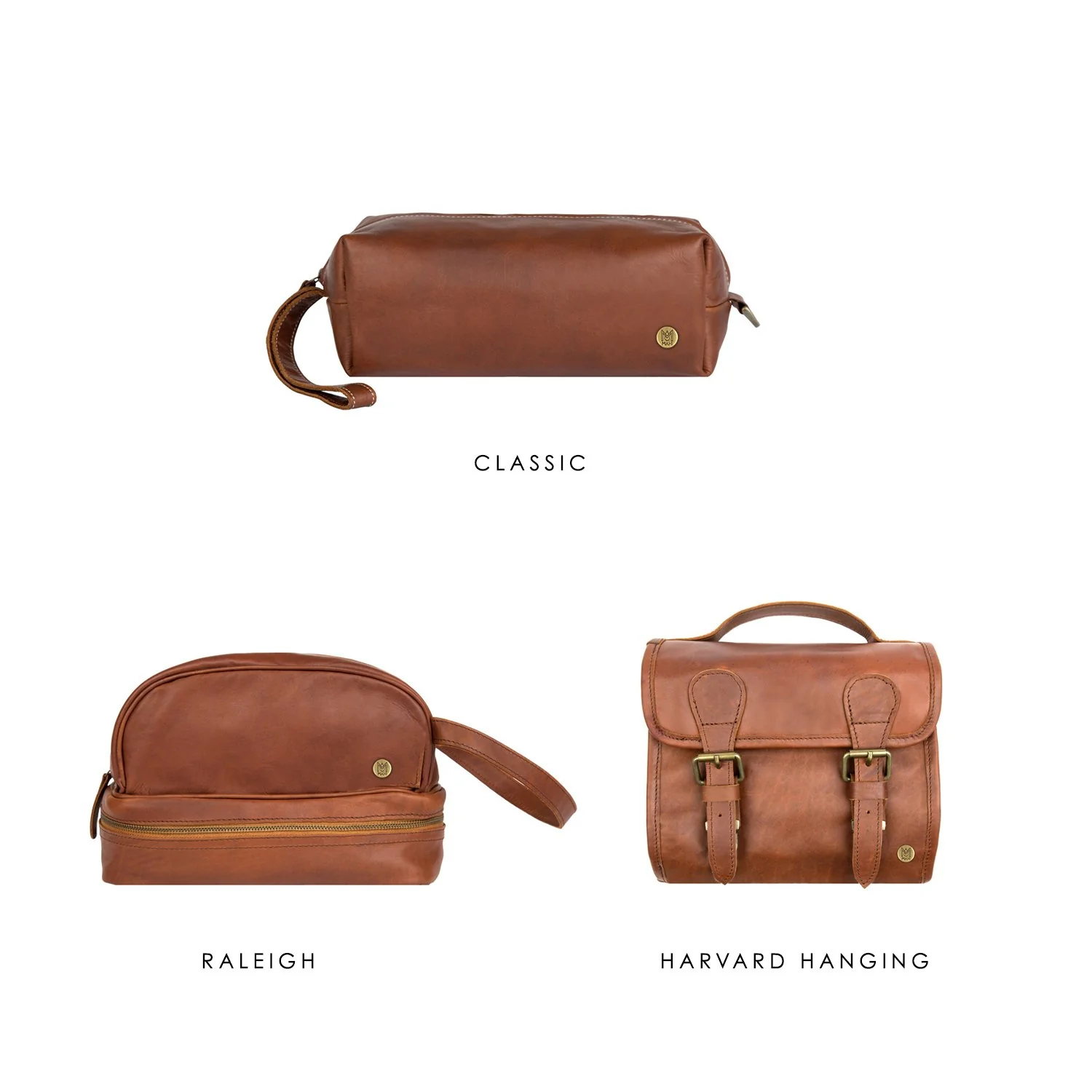 Branded Leather Wash & Cosmetics Bags - Image 15