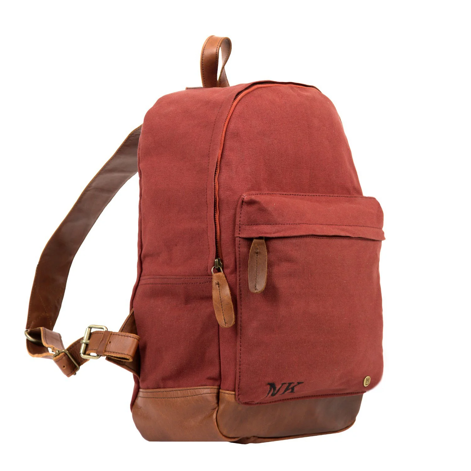 Red Canvas Rucksack - Image 3