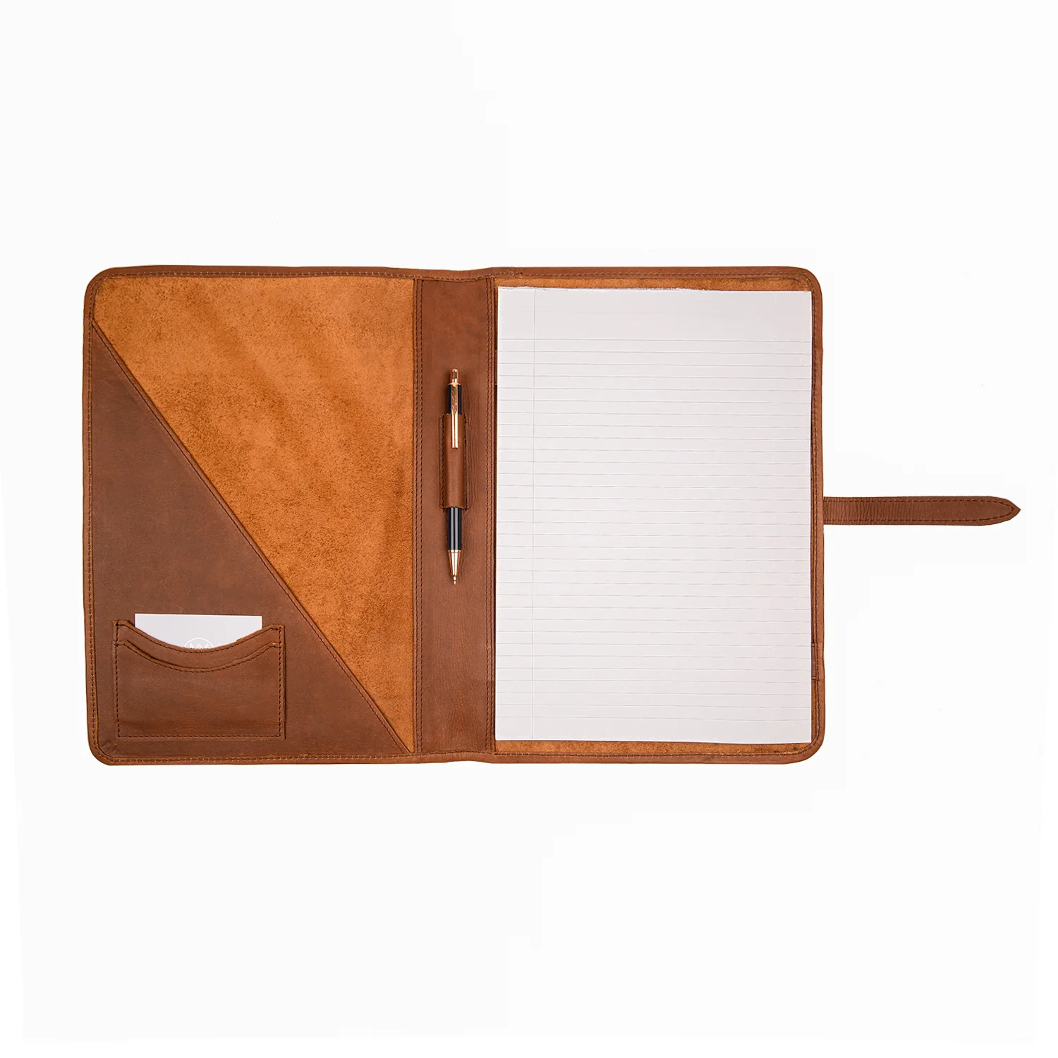 Classic Cowhide Portfolio (Brown Leopard) - Image 4