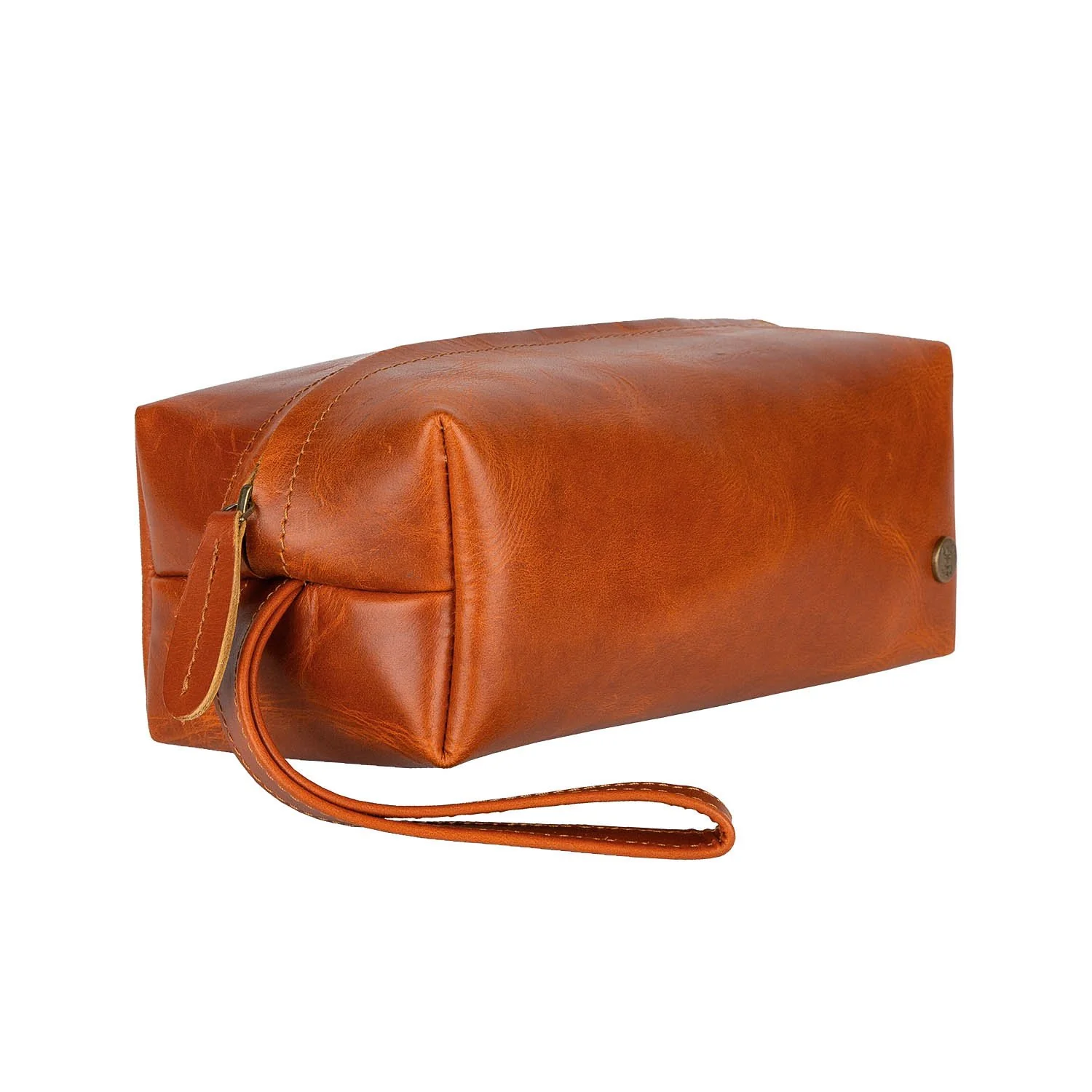 The Classic Wash Bag (Tan) - Image 4