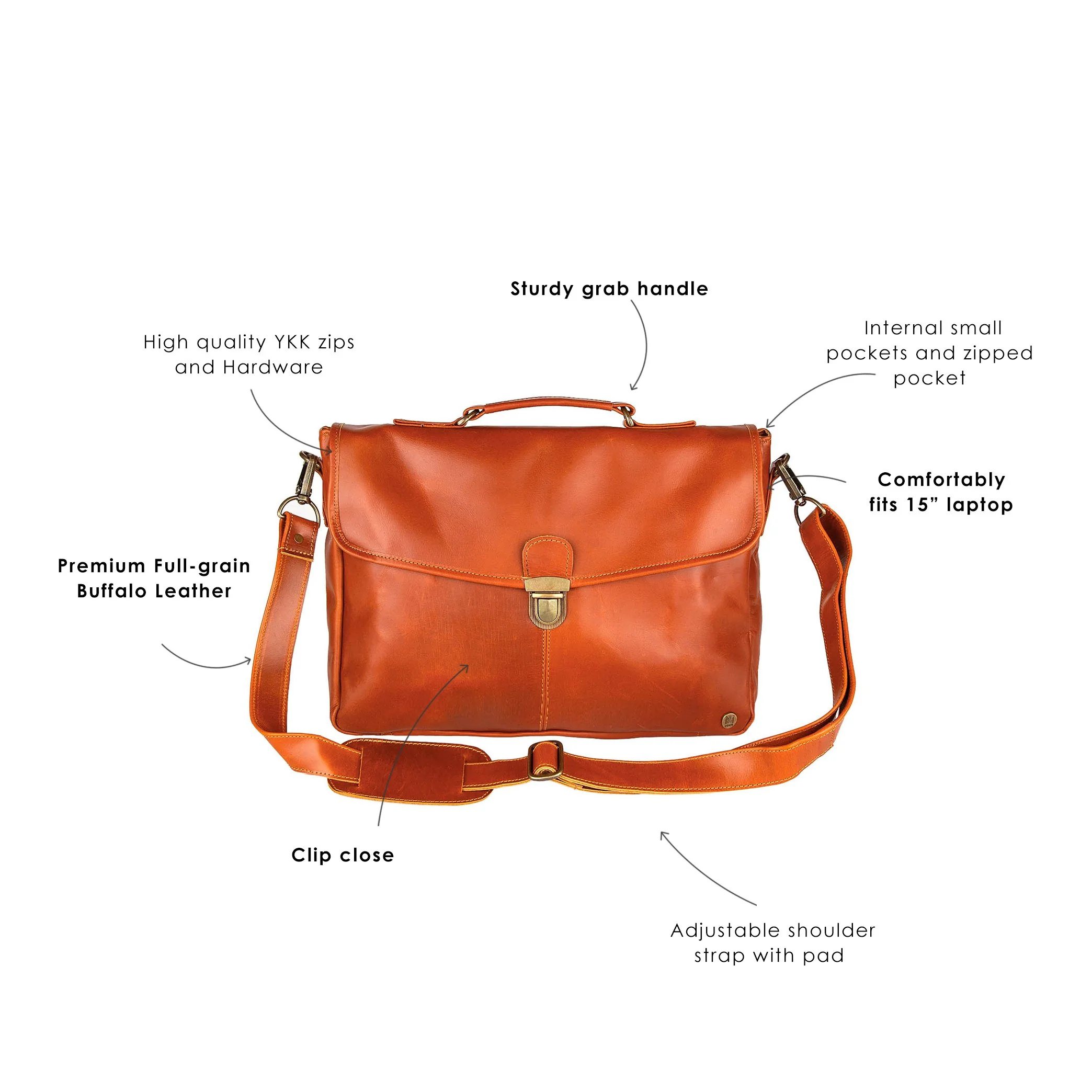 The Yale Clip-Up (Tan) - Image 7