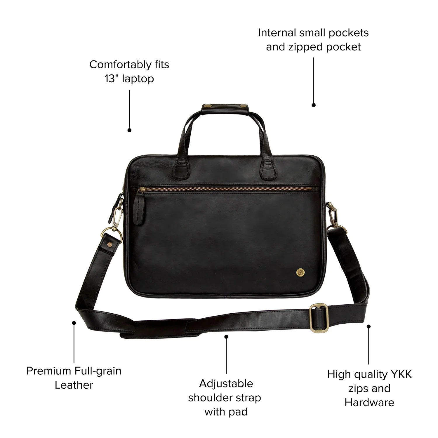 The Compact Laptop Satchel - Image 4