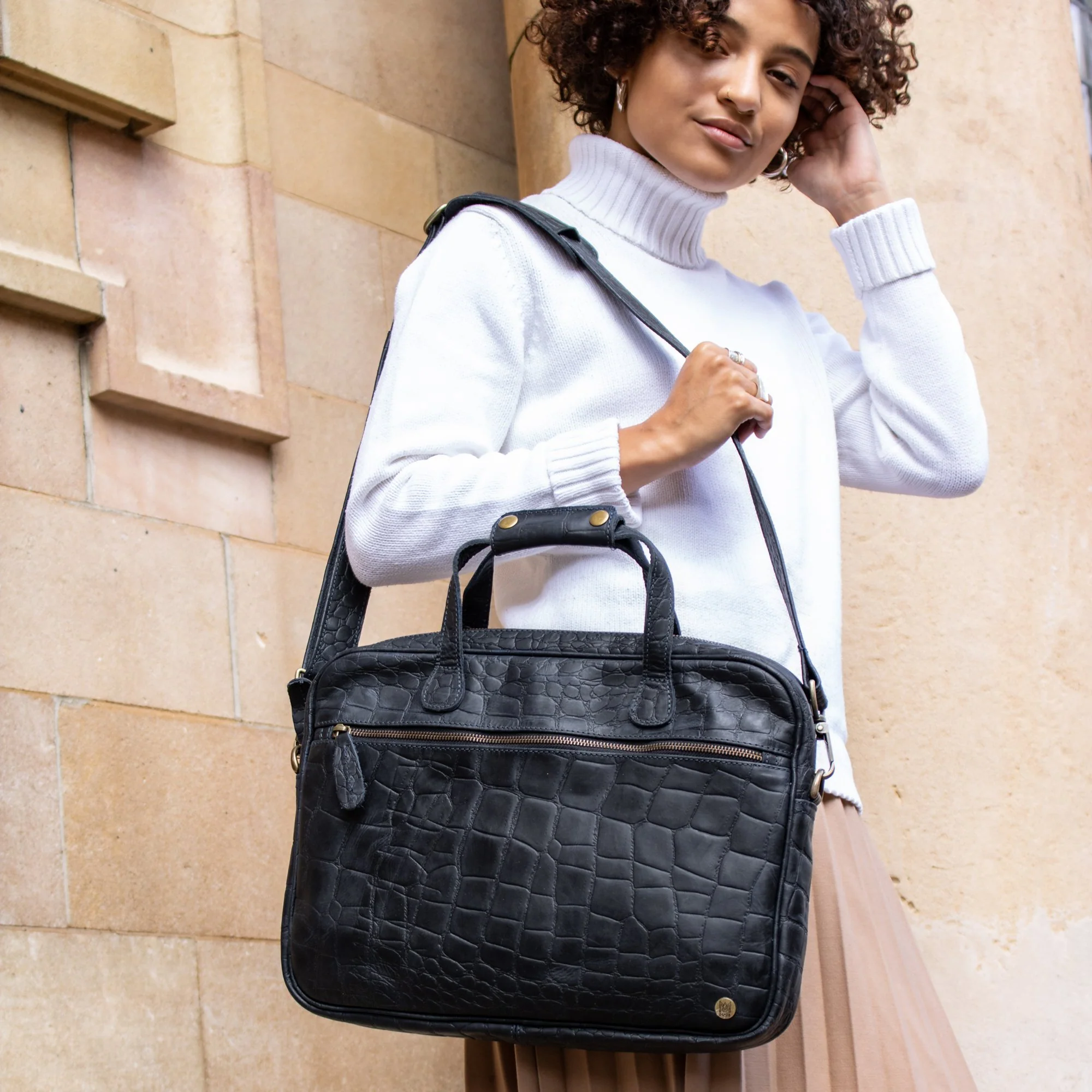 The Compact Laptop Satchel - Image 2