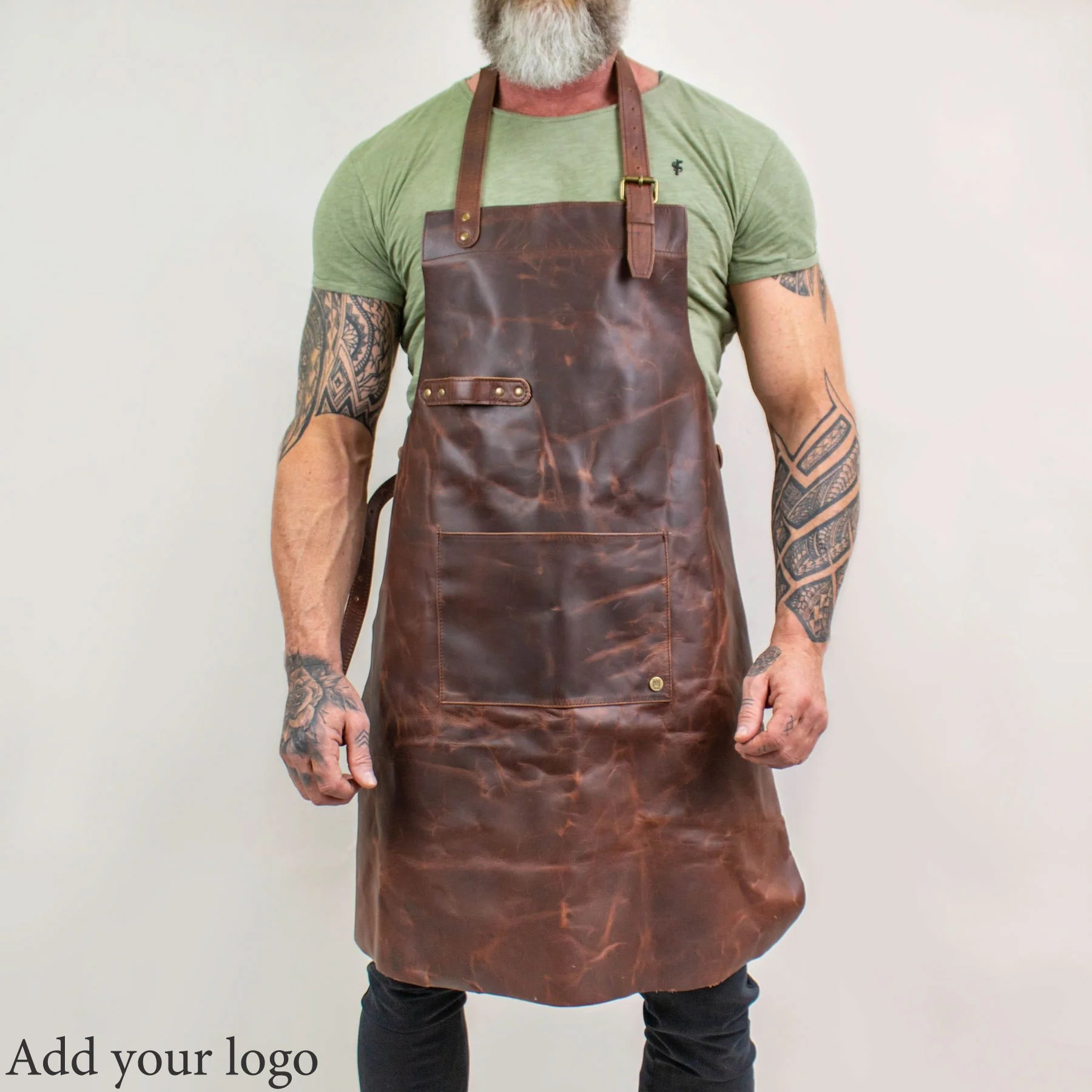Custom Branded Leather Aprons - Image 4