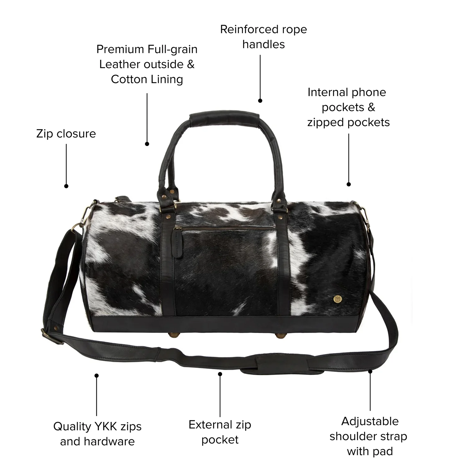 The Classic Duffle (Cowhide) - Image 6