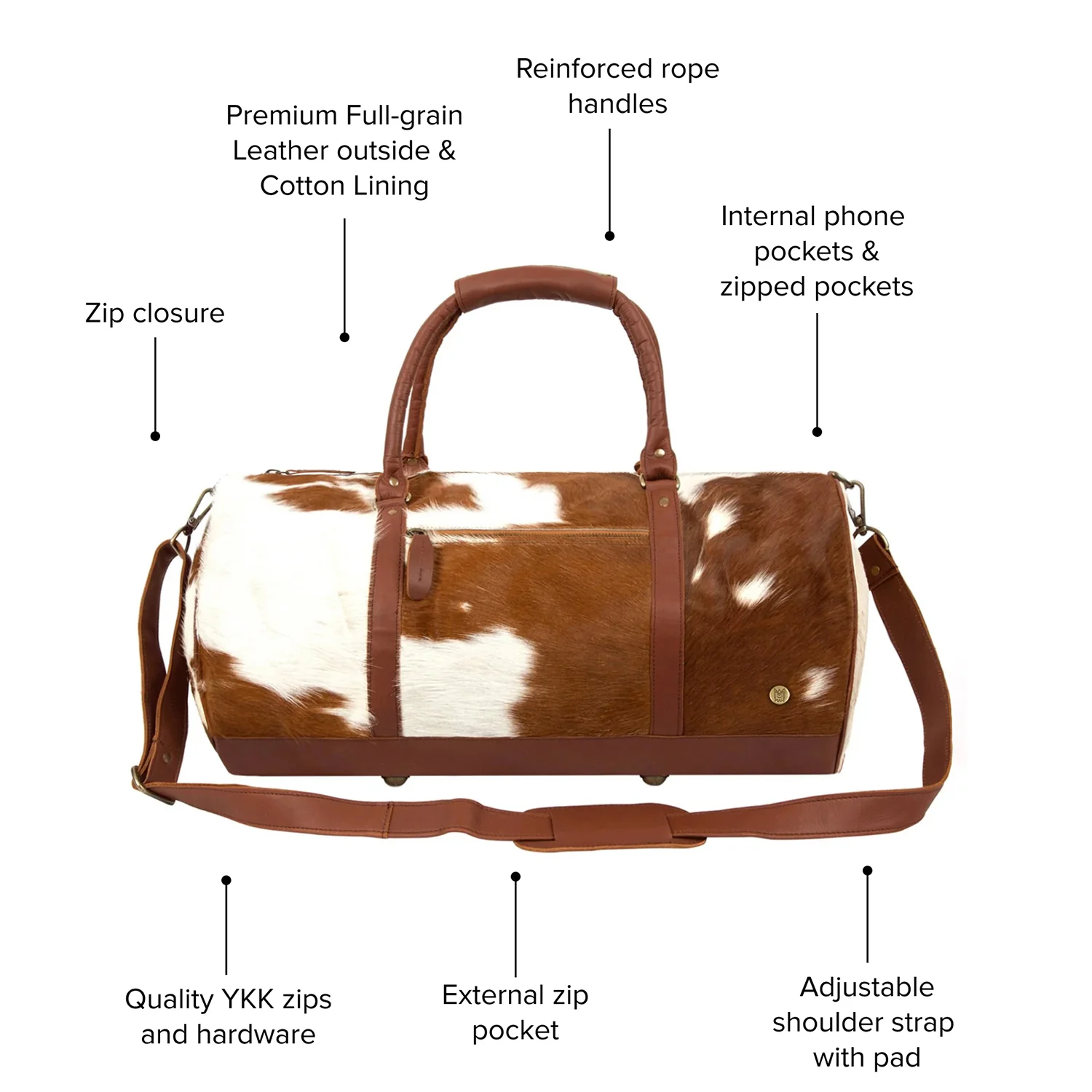 The Classic Duffle (Cowhide) - Image 6