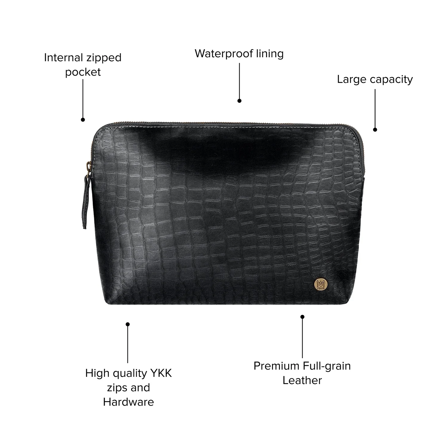 Large Classic Cosmetic Case - Image 5