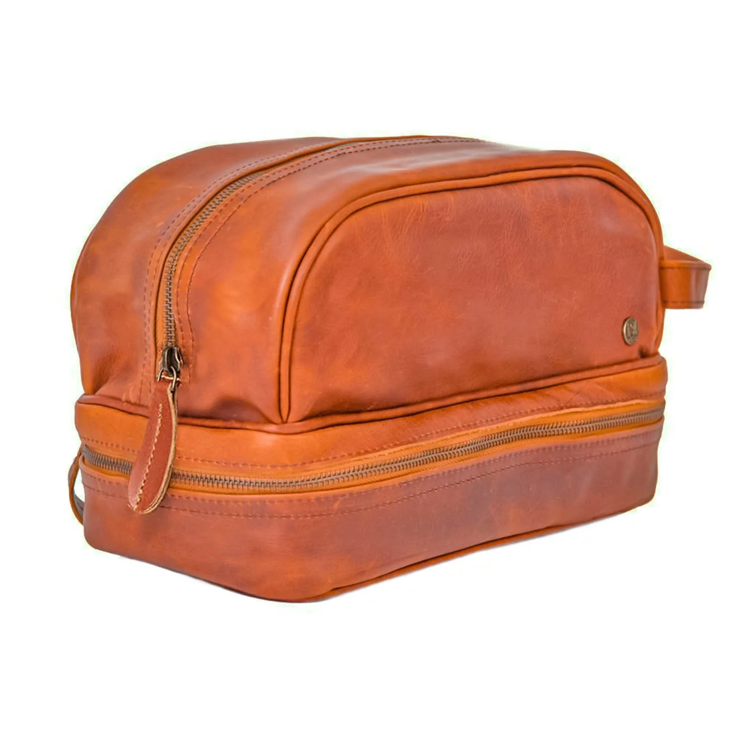 The Raleigh Wash Bag (Tan) - Image 4