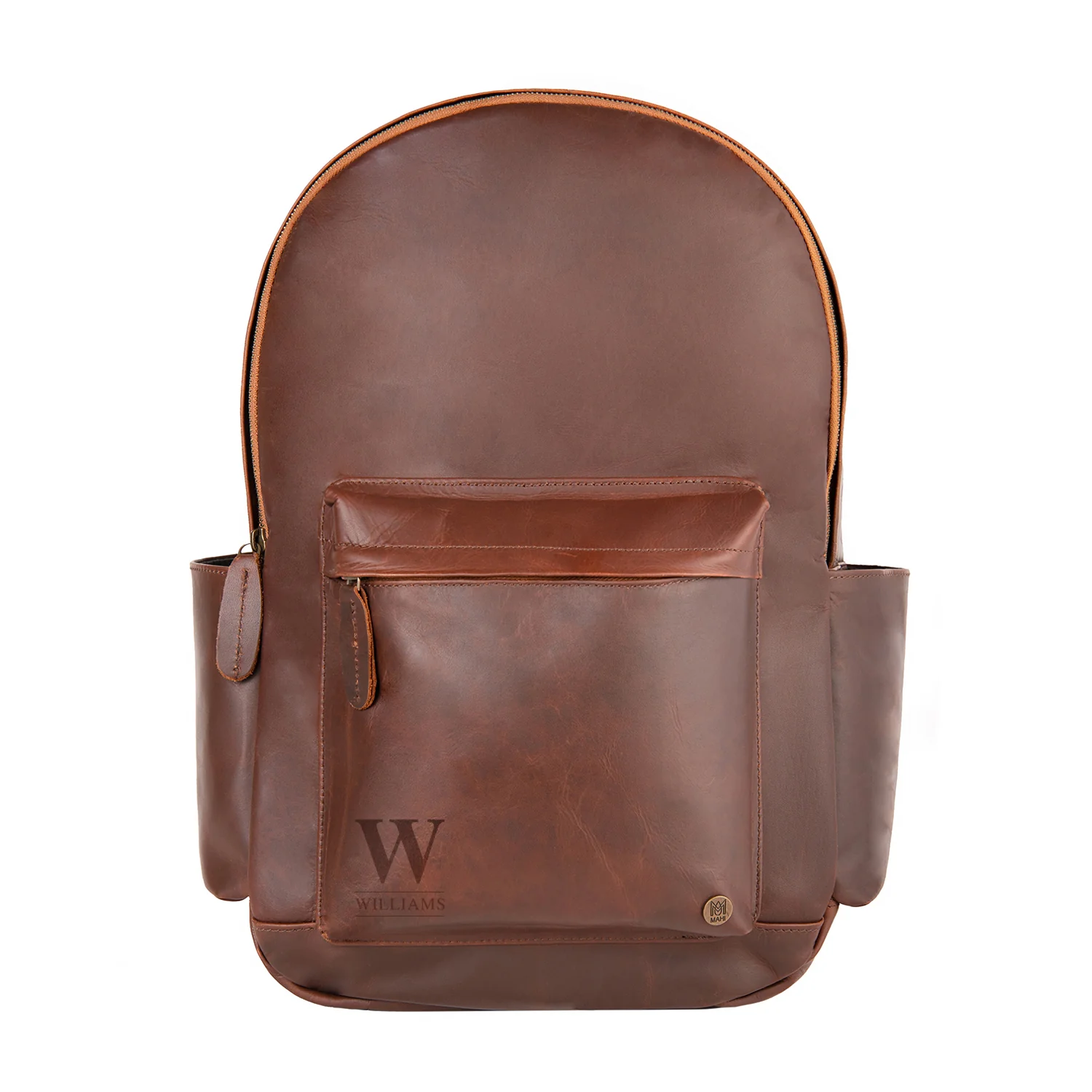 Laser Personalized Leather Backpack - Image 5