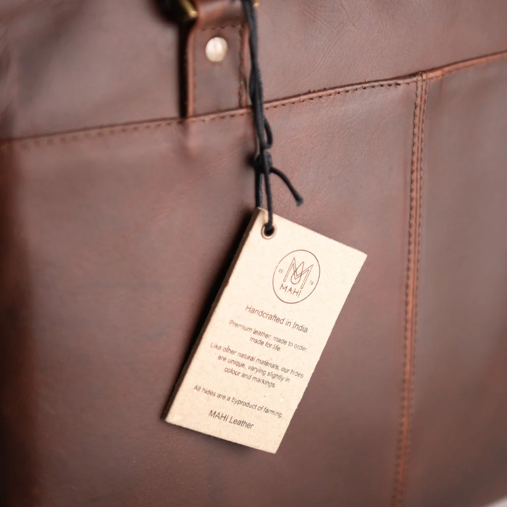 Laser Personalized Leather Laptop Bag - Image 10