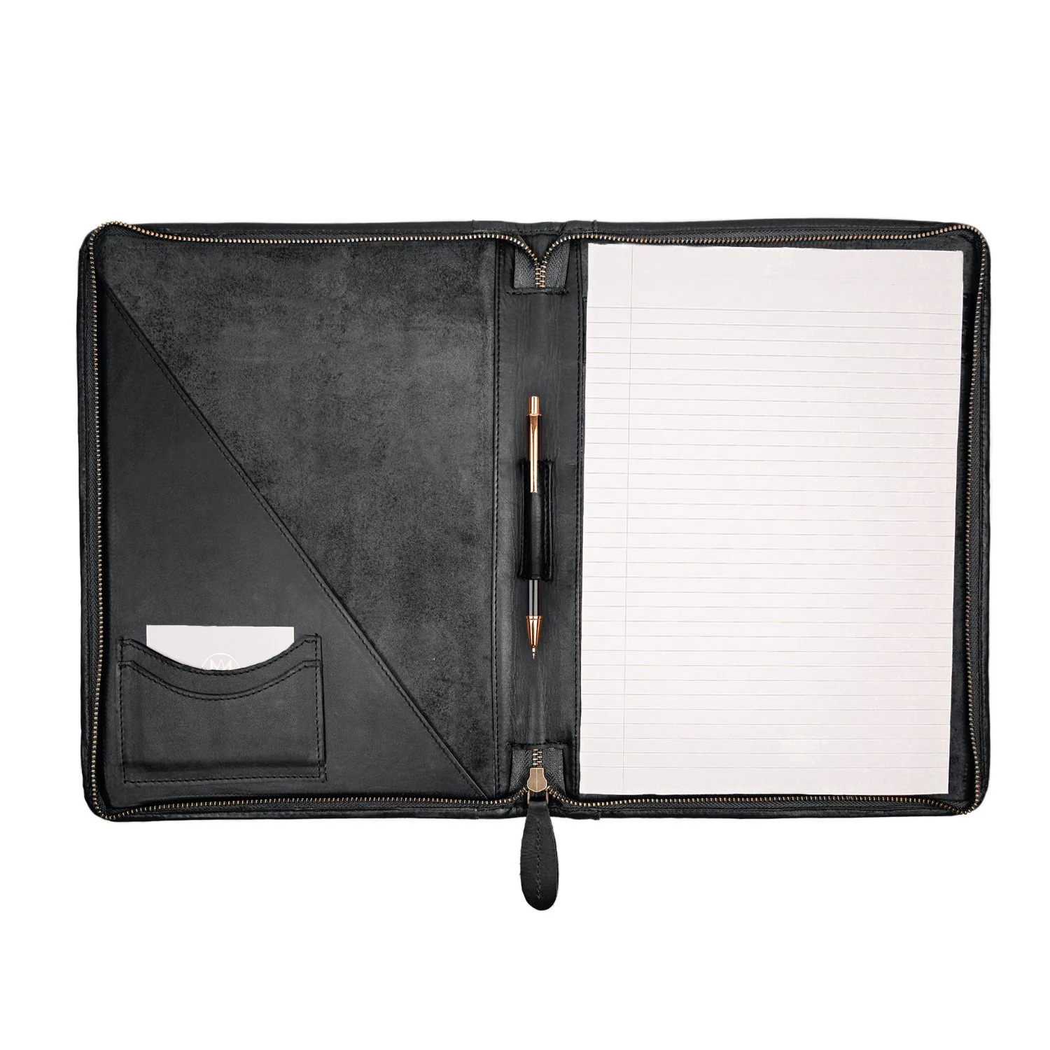 Oxford Zip-Up Portfolio - Image 4