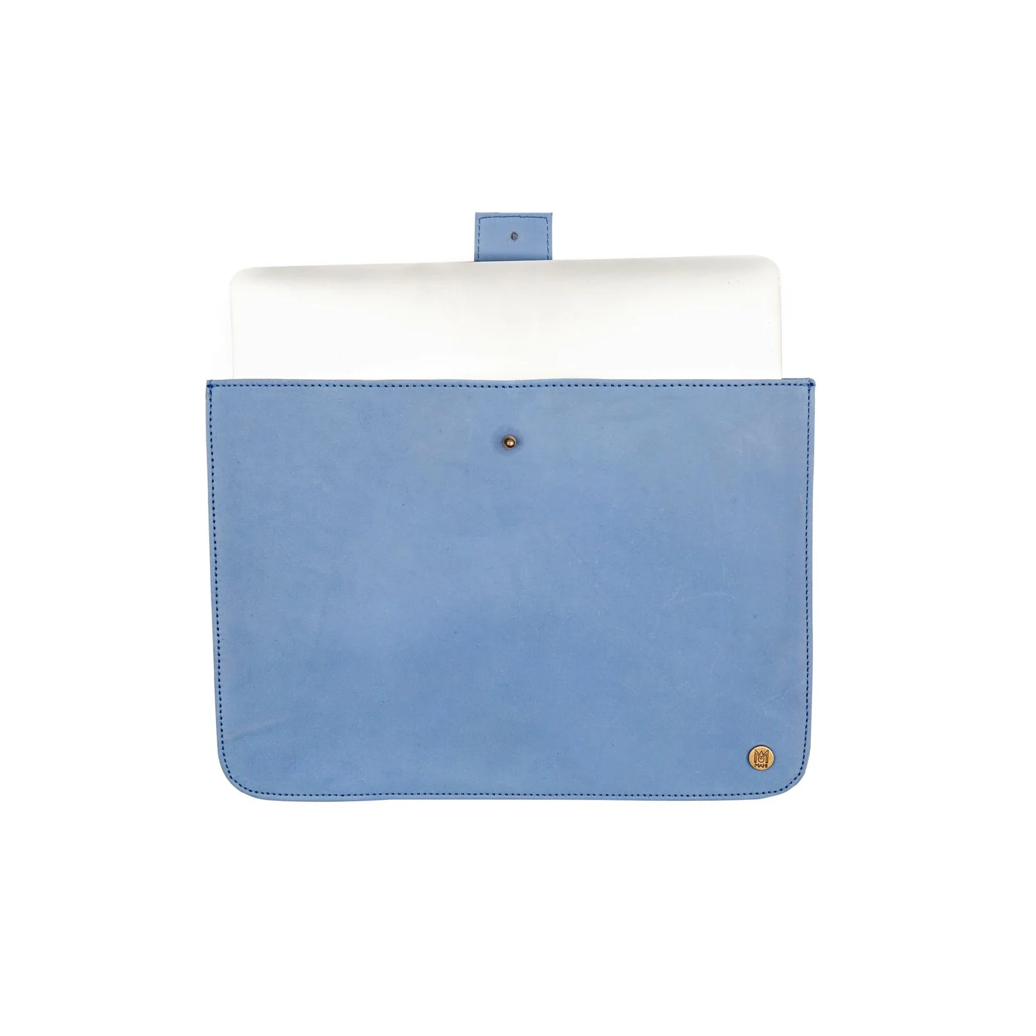 The Stockholm Macbook Sleeve (Blue Suede) - Image 3