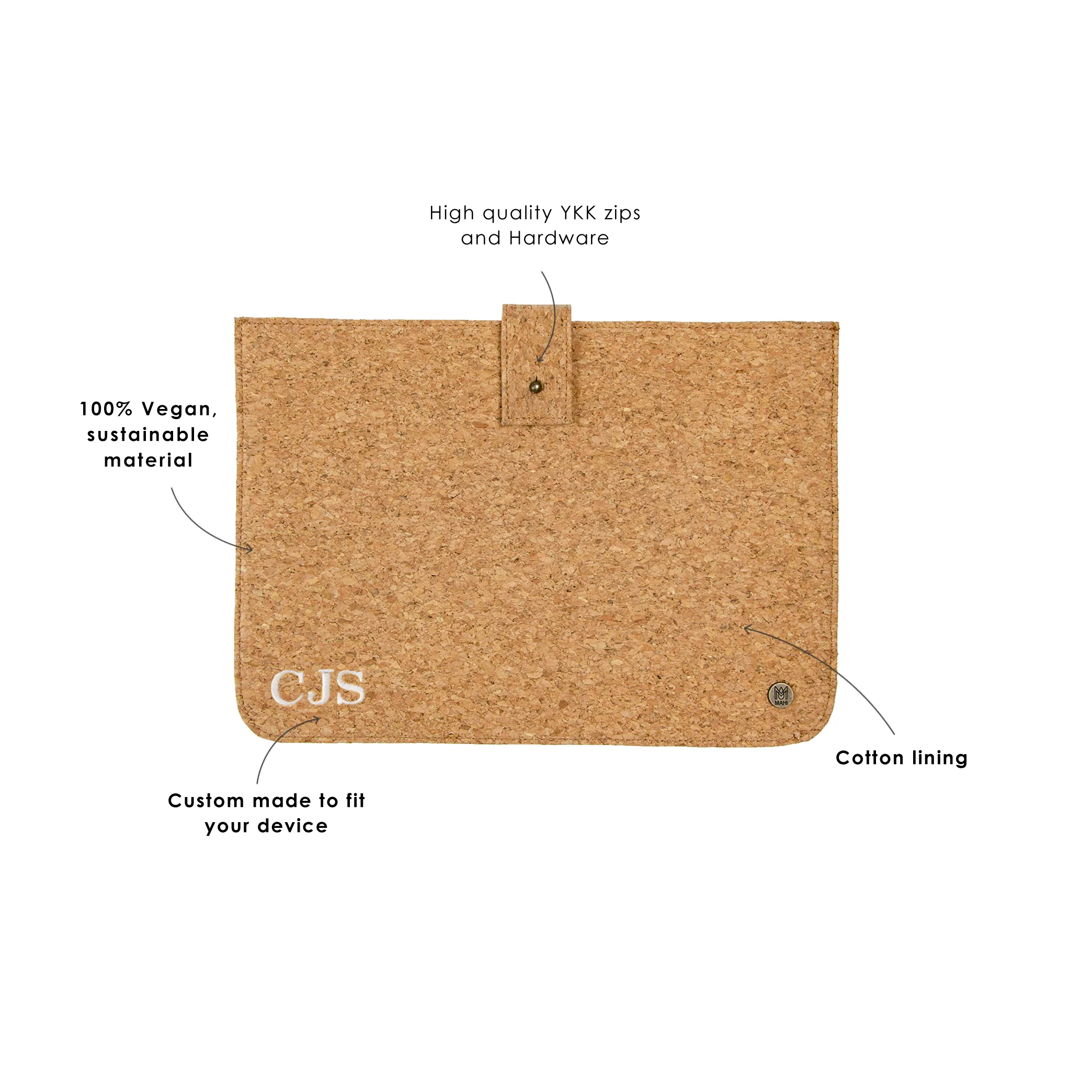 The Stockholm Macbook Sleeve (Vegan) - Image 5