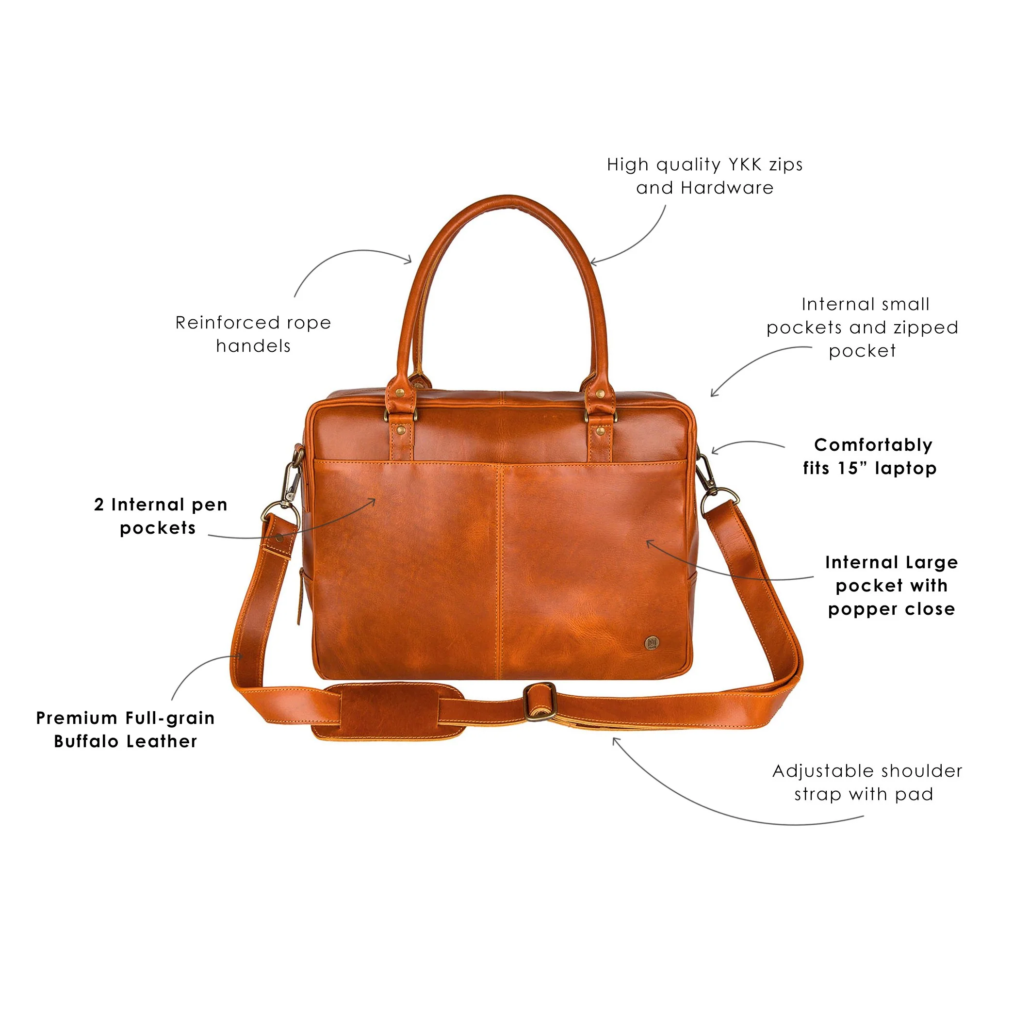 The Oxford Zip-up (Tan) - Image 7